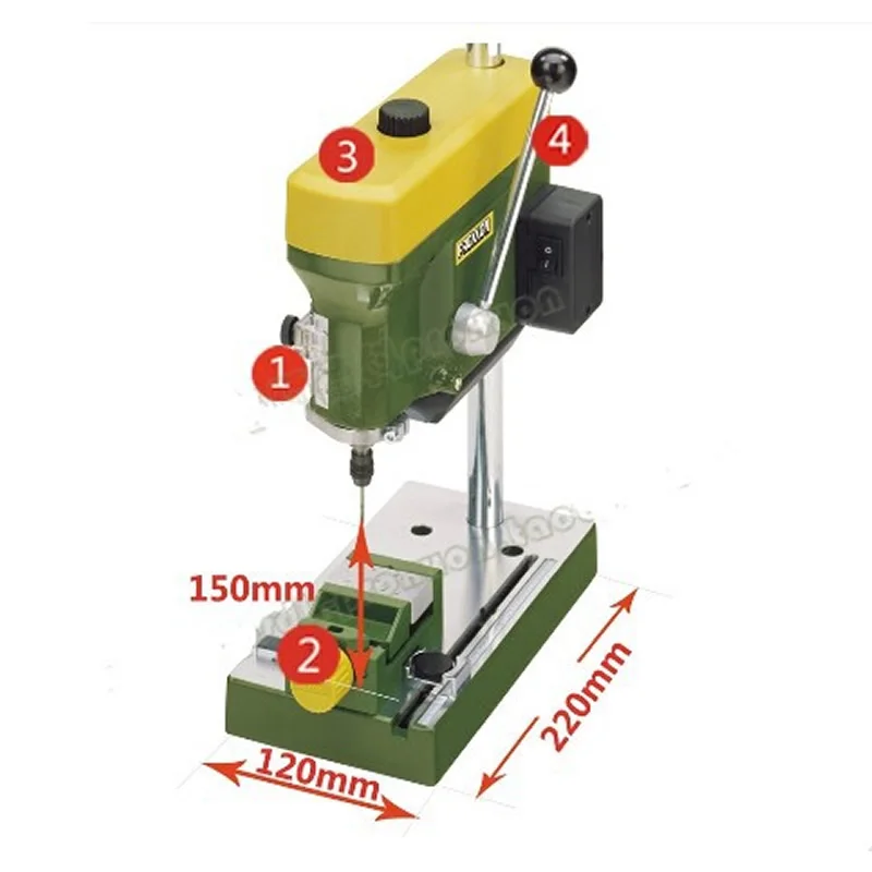 PROXXON 85W Bench Drill Machine for Woodworking Drilling DIY Driller