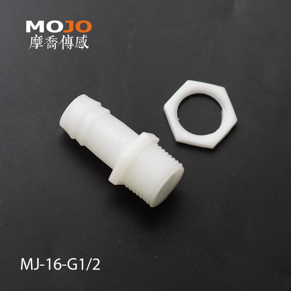 2020 Free shipping!(10pcs/Lots) MJ-16-G1/2 straight-through joint 16mm to G1/2