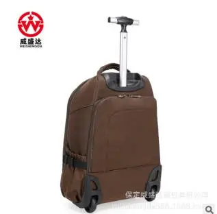 wheeled Rolling Backpacks Travel trolley Rolling bags Men Nylon Travel trolley Luggagebag  Business luggage suitcase on wheels