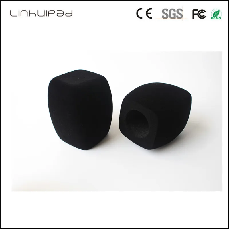 3 اللون quadrilate مقابلة هيئة التصنيع العسكري رغوة الزجاج المحمولة الزجاج الأمامي للتلفزيون محطة البث الفيديو Mic الداخل: Diamete 4 سنتيمتر