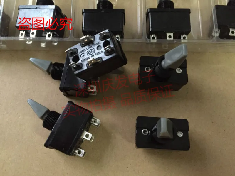 Original new 100% big button switch 6pin 2gear shaking head rocker switch mechanical power supply 29*16 high 42mm