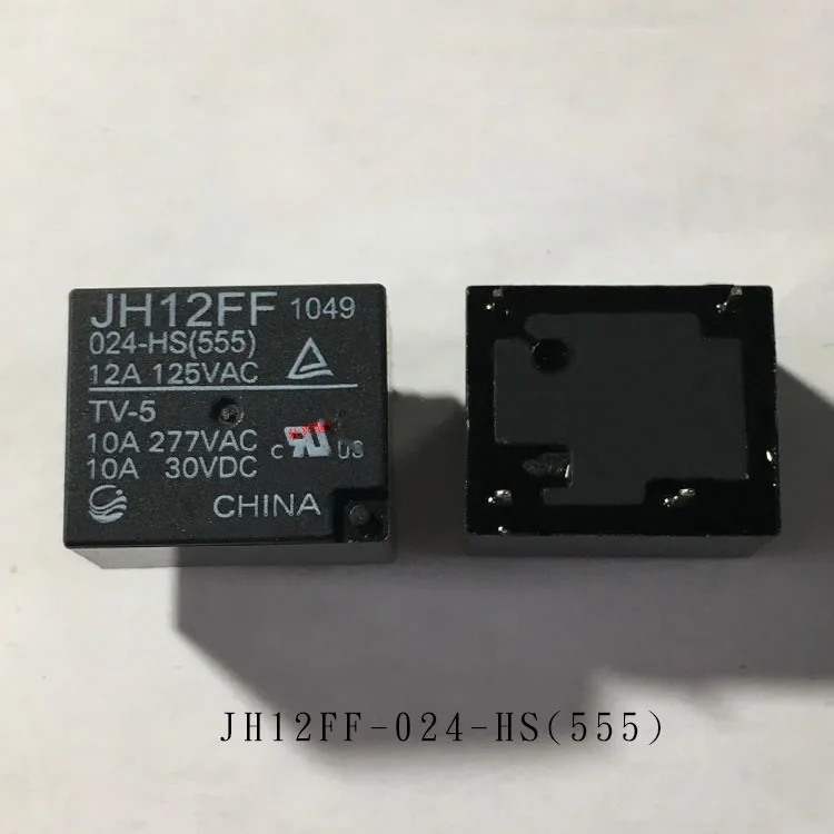 

NEW relay JH12FF 024-HS JH12FF-024-HS 24VDC DC24V 24V 10A 277VAC 4PIN