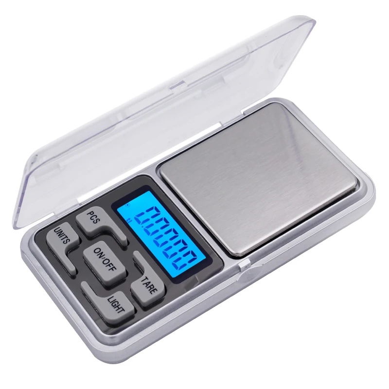 200g x 0.01g Electronic Pocket Jewelry Scale LCD Digital Mini Scales Weight Balance Gram Measurement Scale for Diamond Jewelry