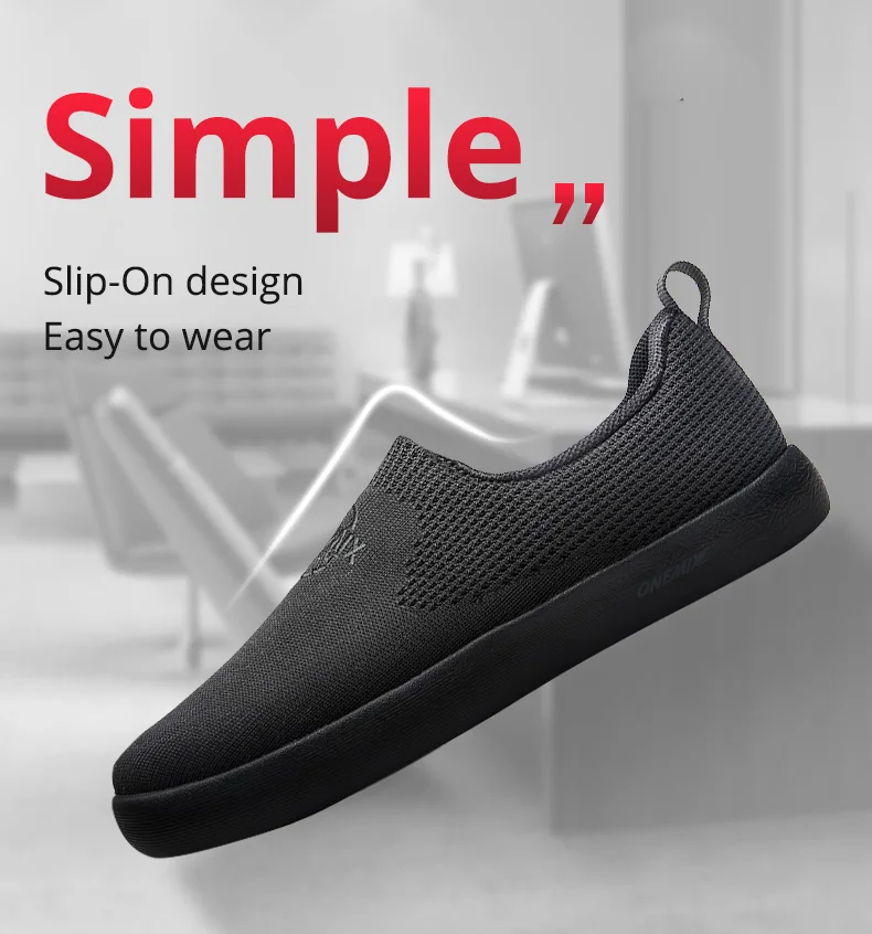 ONEMIX Damen-Sneaker, atmungsaktives Mesh, Herren-Straßenschuhe, leichte Büro-Slip-On-Sneaker für Outdoor-Walking-Schuhe – Detail 5