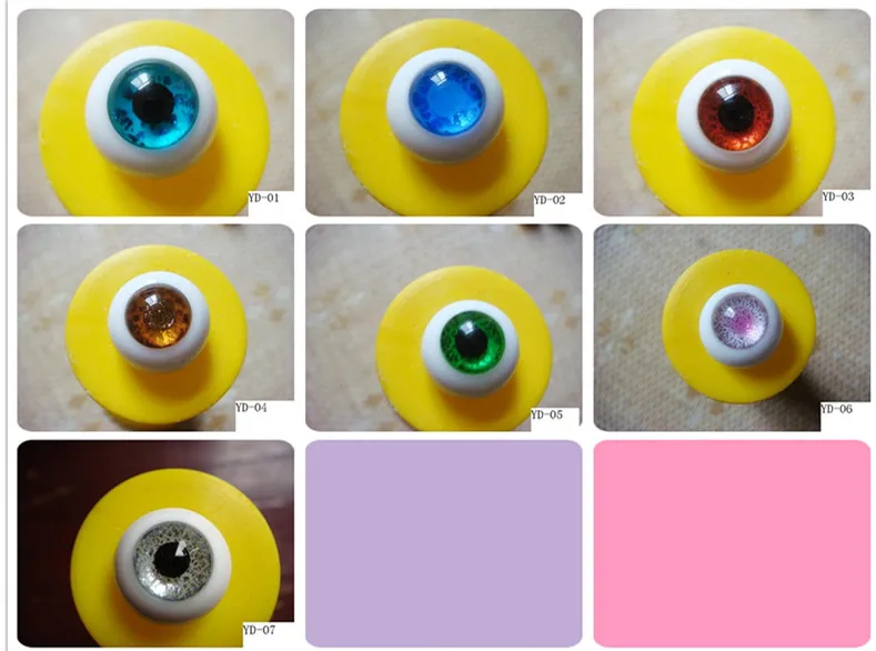 EYD Series Hand made BJD Doll Glass eye  6MM--24MM Glass toy eyes