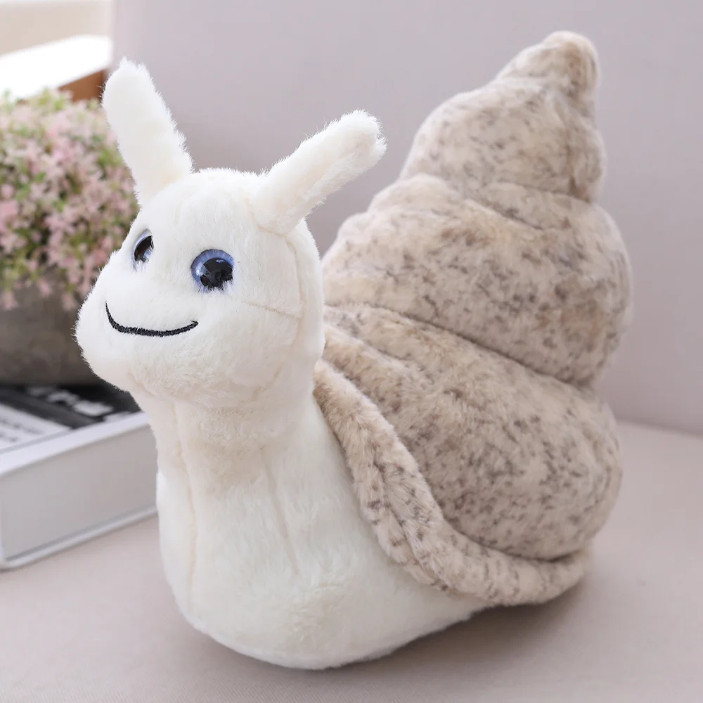 Cute sea snail plush toy stuffed doll cartoon animal conch birthday gift christmas present