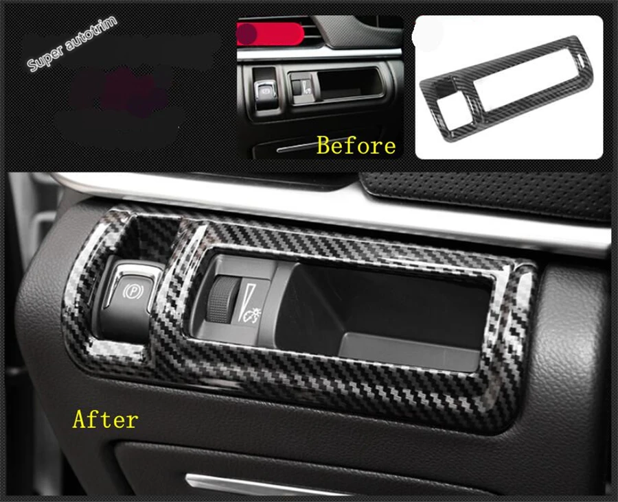 

Lapetus Electrical Parking Handbrake Hand Brake Cover Trim ABS Accessories Interior Fit For Cadillac XTS 2015 - 2019