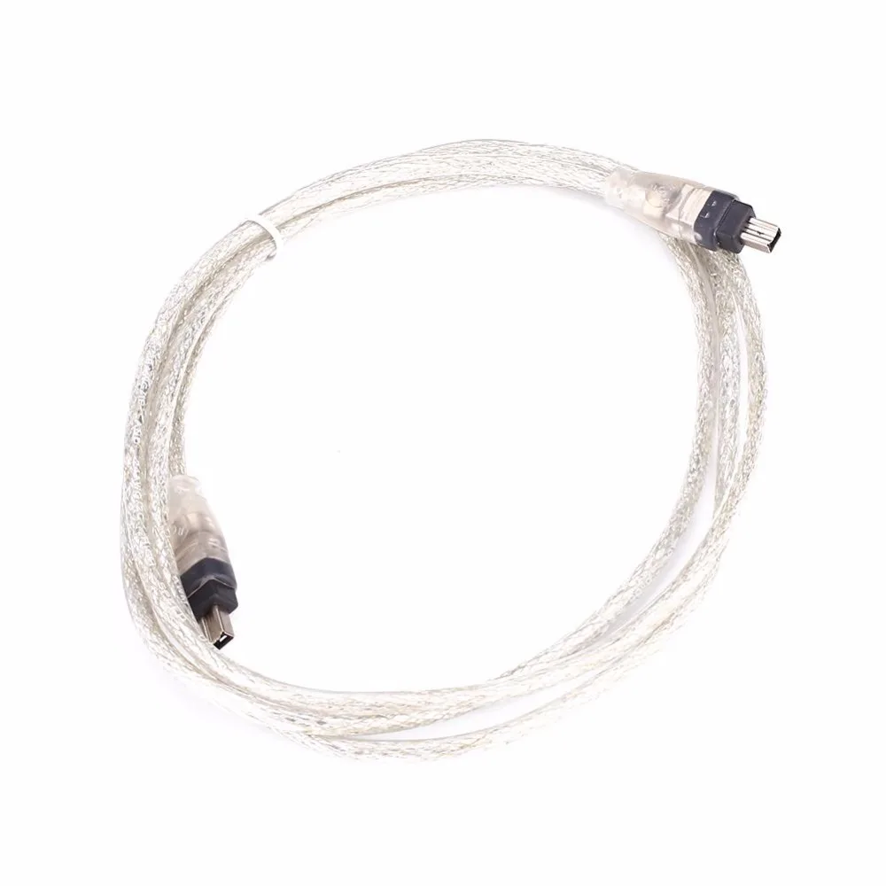 1.5M FireWire 4P to 4Pin IEEE 1394 iLink Adapter Cable Cord Wire Lead High Speed 150cm 4P to 4Pin IEEE-1394 Cable