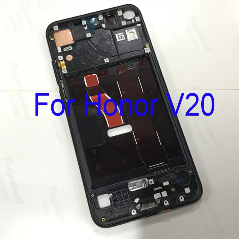 

Original LCD Holder Screen Front Frame For Huawei Honor V20 Housing Case Middle Frame No Power Volume Buttons Repair Parts