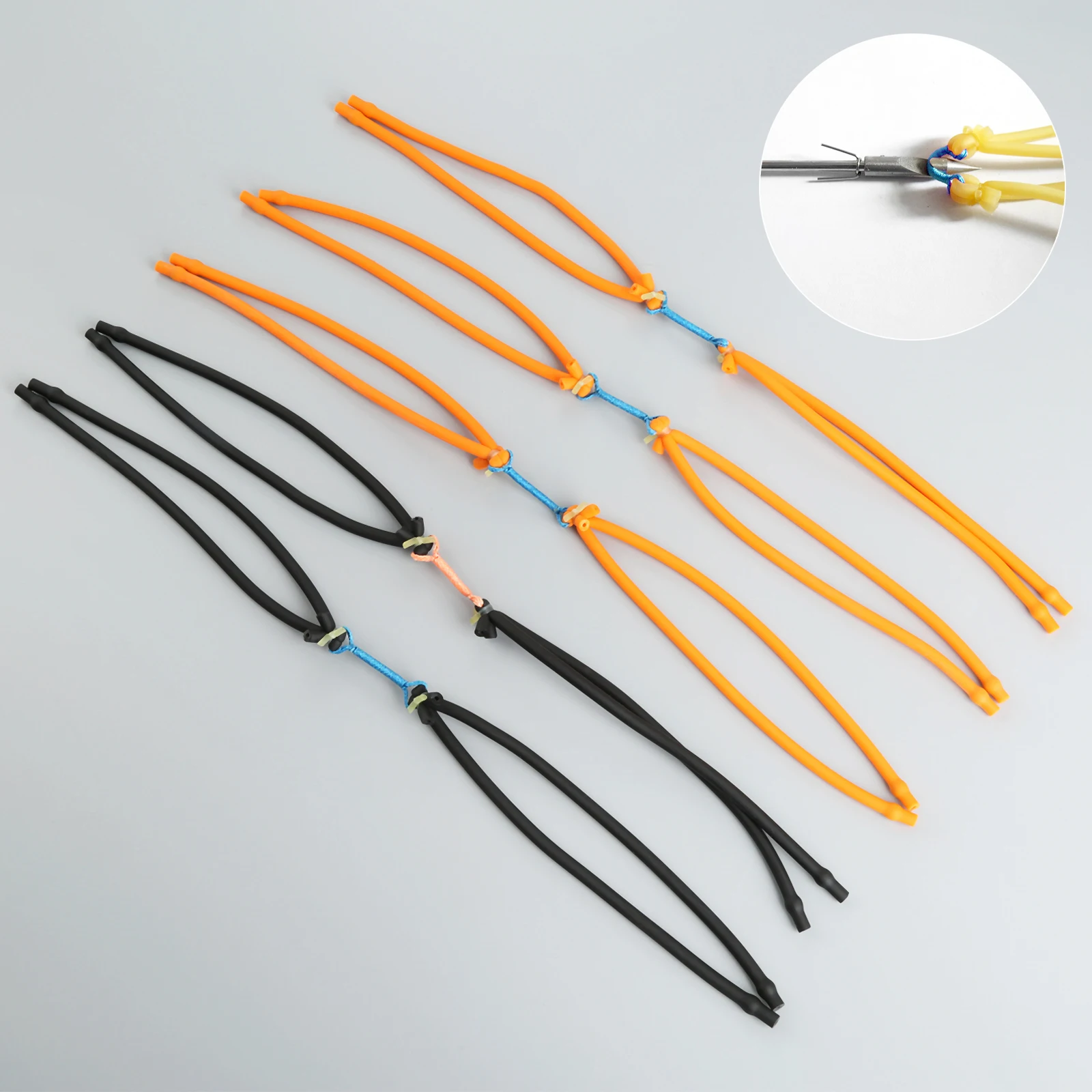 1 Piece Sling Shots Rubber Band Fit For Catching Fishing High Quality Slingshot Rubber Band Slingshot Replacement 1745 1.7X4.5mm