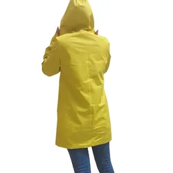 2018 Stephen King's It Georgie Denbrough Halloween Carnival Cosplay Costume Yellow Jacket Hooded Suit