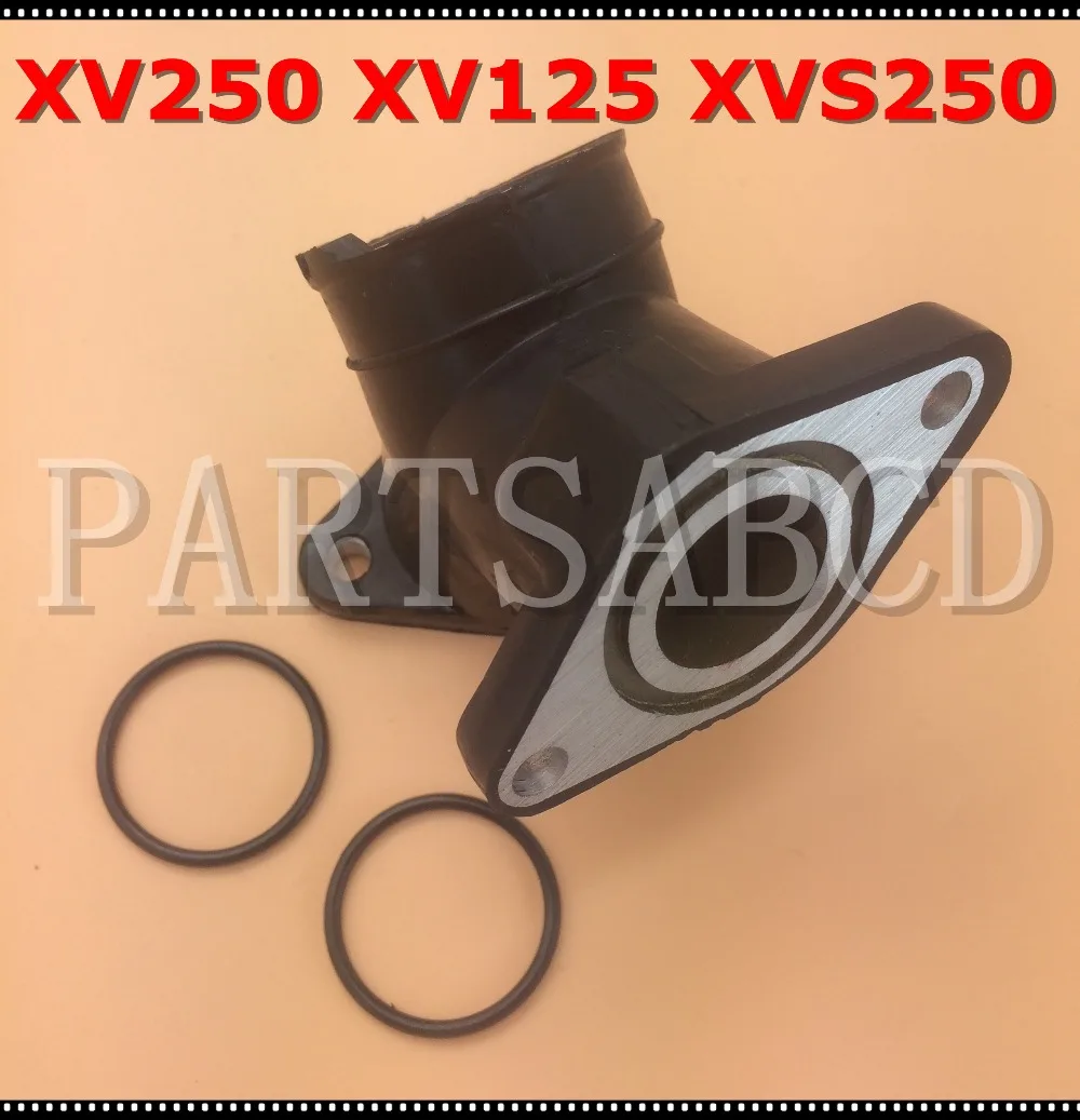 Carburetor Intake Manifold Air Joint Boot Connector For Yamaha Virag XV250 XV125 ATV 250CC