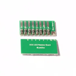 860027 DCC LED 저항기 보드, 모형 철도 기차용 조명 연결, Dcc 디코더, LaisDcc 브랜드, 2 피스 팩