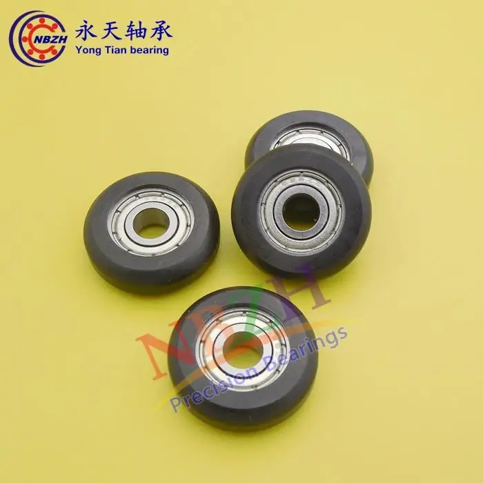 Free Shipping NBZH bearingHigh Quality Door Pulley Bearing plastic-covered Mute Bearing BT0622 6*22.5*7 Mm