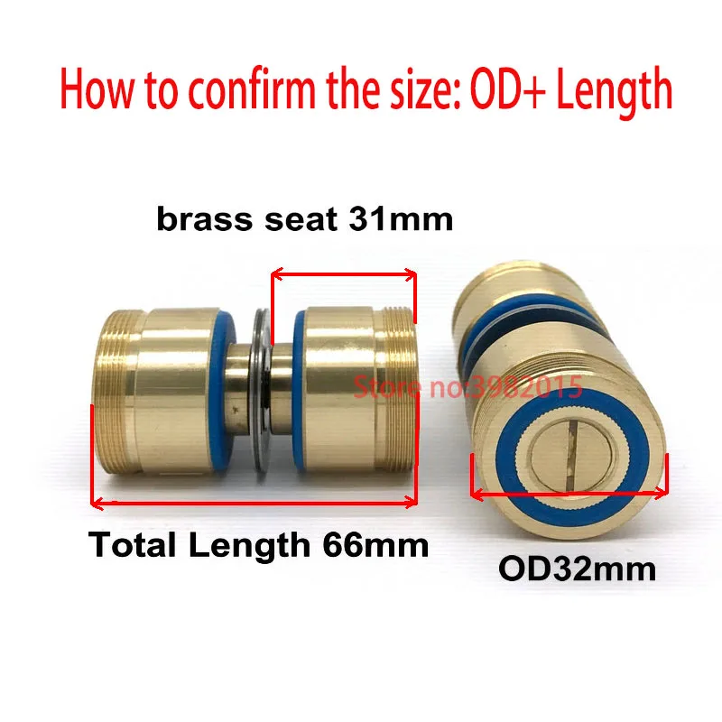 WEDM Copper Pulley Roller 32*32mm Guide Wheel Assembly 32*60mm Brass for CNC wire cut machine