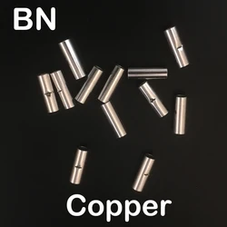 BN5.5 BN8 BN14 BN22 BN38 Copper Tin Plated Connector Non-Insulating Naked Cable Ferrule Sleeve Tube Lug Cord End Crimp Terminal