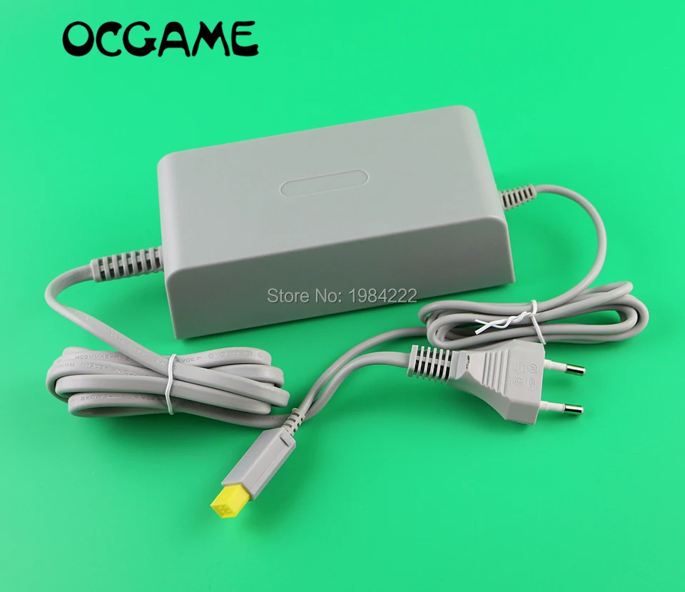 

1pc EU Plug AC Wall Charger Power Adapter for Wii U Console Game