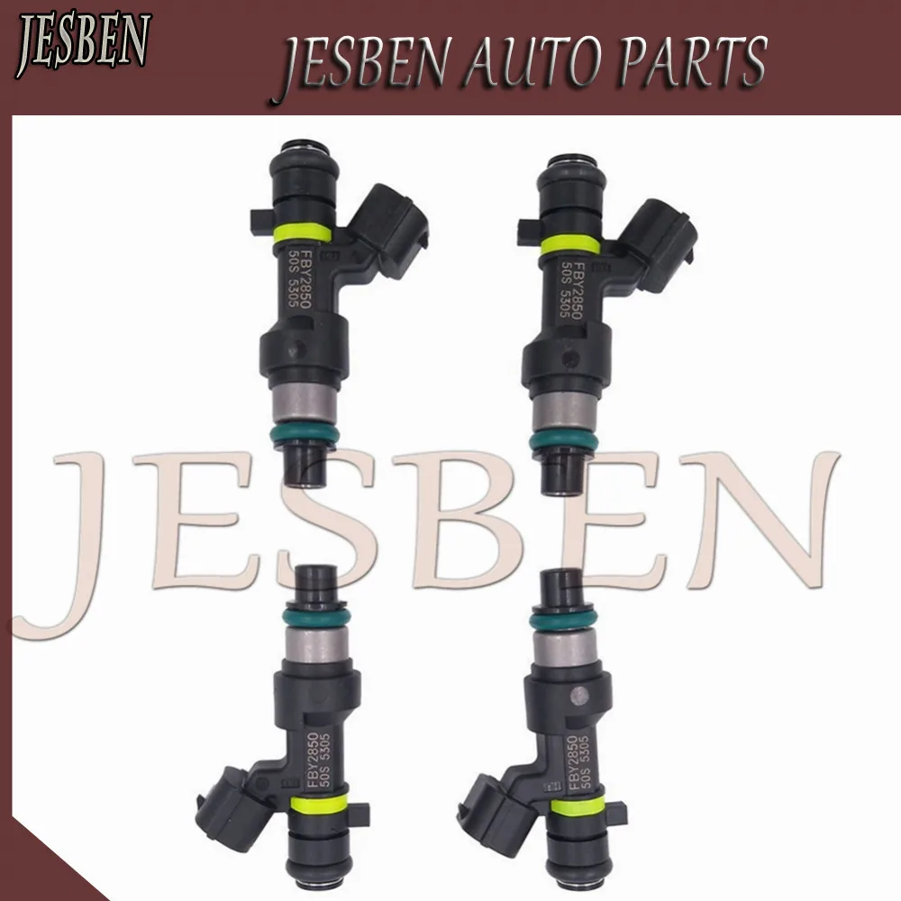 16600-EN200 4PCS FUEL INJECTORS fit for Nissan NV200 Sentra 2.0L Cube Versa 1.8L 2008-2015 NO# FBY2850 16600 EN200 16600EN200