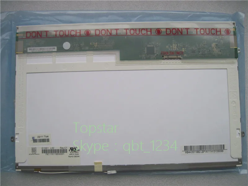 original well tested 13.3'' LCD Screen G133I1-L02  CHIMEI  Innolux  LCD Screen Display Panel