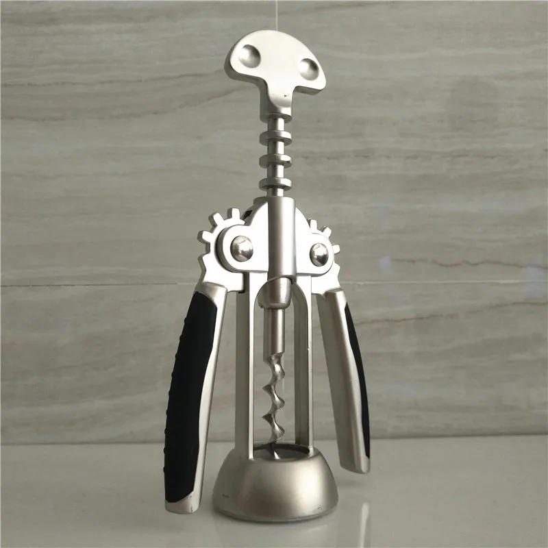 2019 German quality zinc alloy wine corkscrew multifunctional bottle opener hot selling bar tools