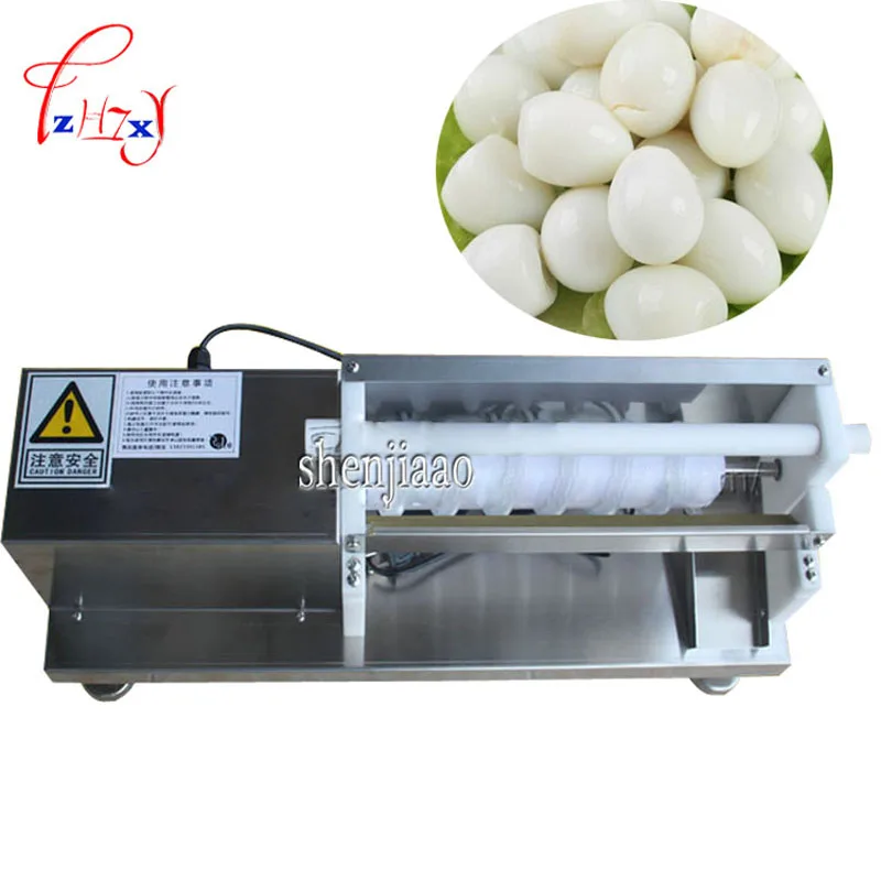 

1pc 30kg/h High-Efficiency Automatic Sheller machine Quail Egg Shelling Machine Peeling Hulling Machine Car Bombing 110v/220V