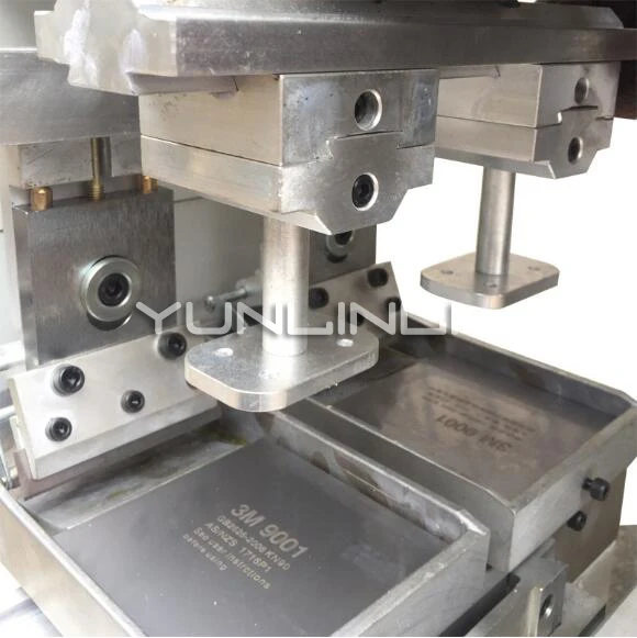 Pneumatic Marking Machine Industrial Double oil plate Double Print Head Two color Printing Machine (Range 600*60mm) GB-C5