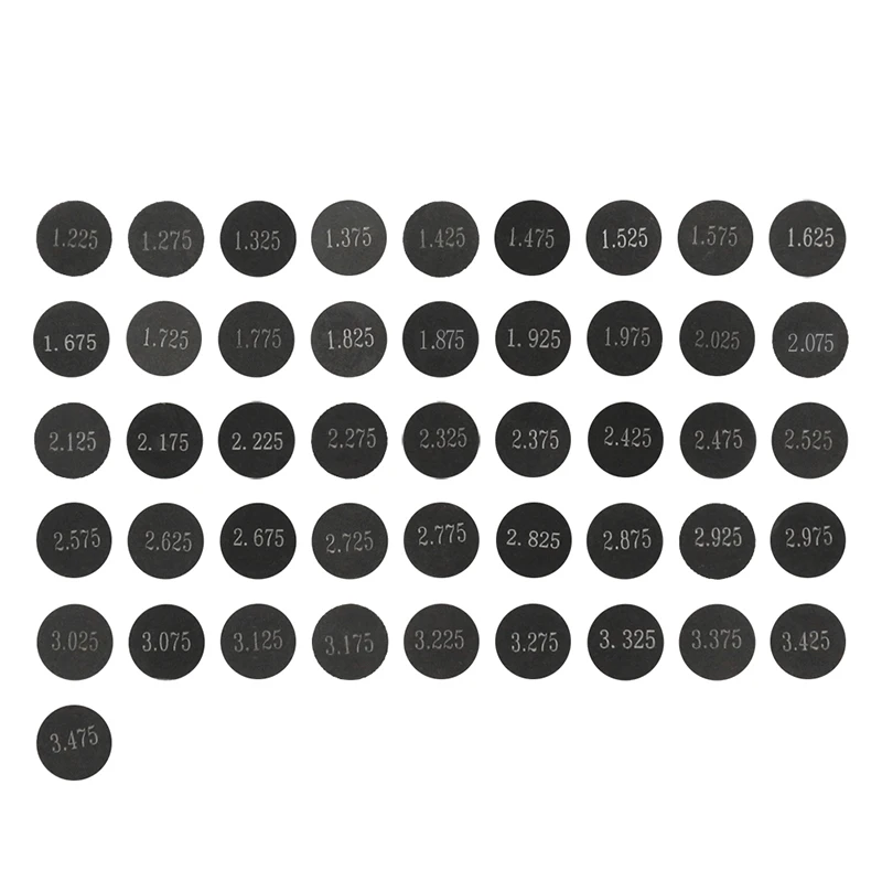46pcs Motorcycle 9.48mm 9.48 mm Diameter Valve Shims For Suzuki M109R M109R2 M109RZ RMZ450 RMX450 SV1000 S view 3