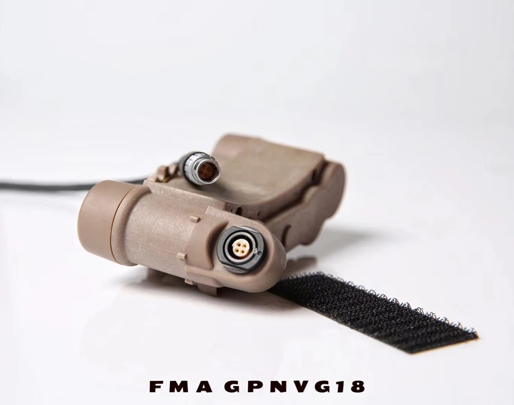 FMA New Tactical GPNVG18-ANVIS CAG Version Night Vision Goggles NVG DUMMY Model Wth Functional Version Battery Box TAN TB1289-A