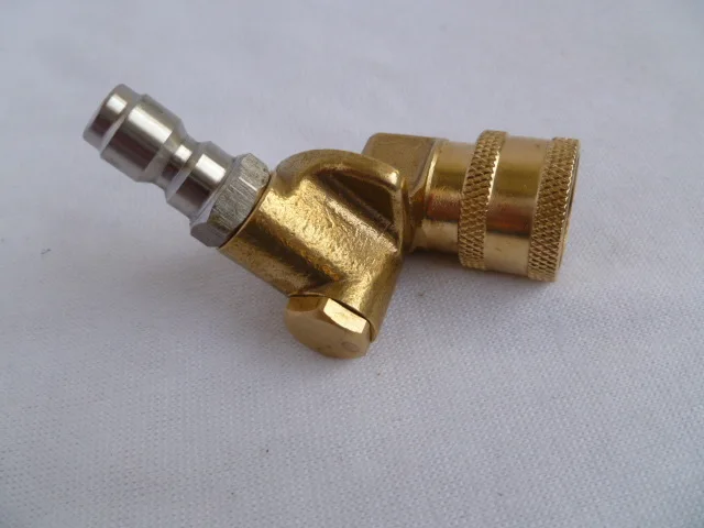 Vidric Rotary Angle Connector Quick Connect Rotary Coupler Adjustable Adapter Brass Connector Washer Accessories