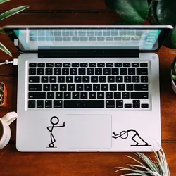 Matchstick Men Push Trackpad Laptop Sticker for Macbook Air 11 13 Pro 16 Retina 12 15 Inch Mac Computer Notebook Touchpad Decal