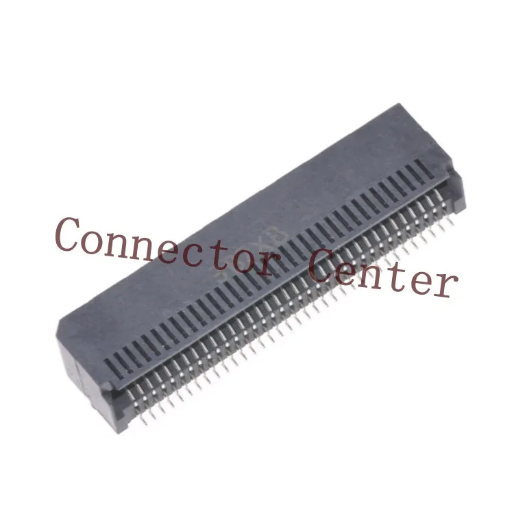 0.80mm Pitch 70PIN Xenpak X2 XPAK Host Connector For Foxconn Right Angle Surface Mount 3S107027-011-7F