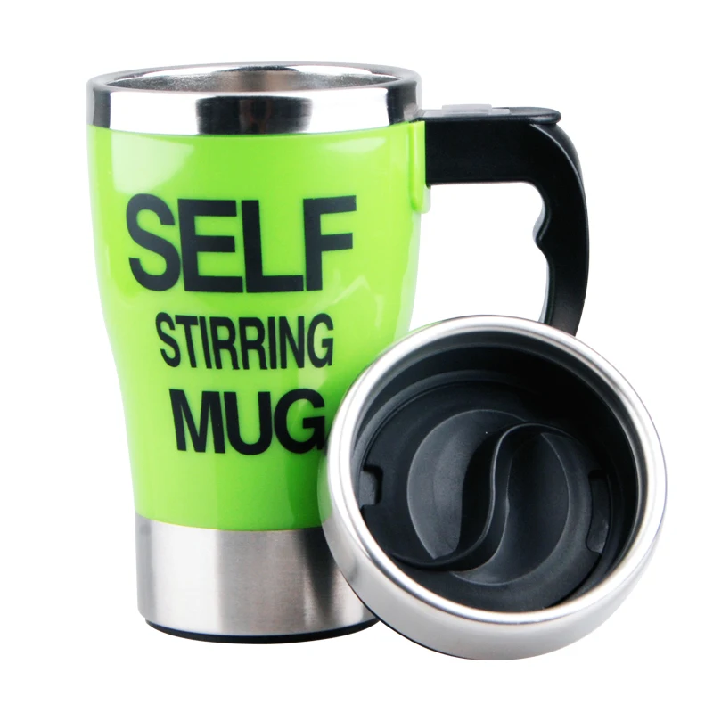 New Patent Self Stirring Coffee Cup Mugs Double Insulated Coffee Mug Automatic Electric Coffee Cups Smart Mugs Mixing Coffee Cup