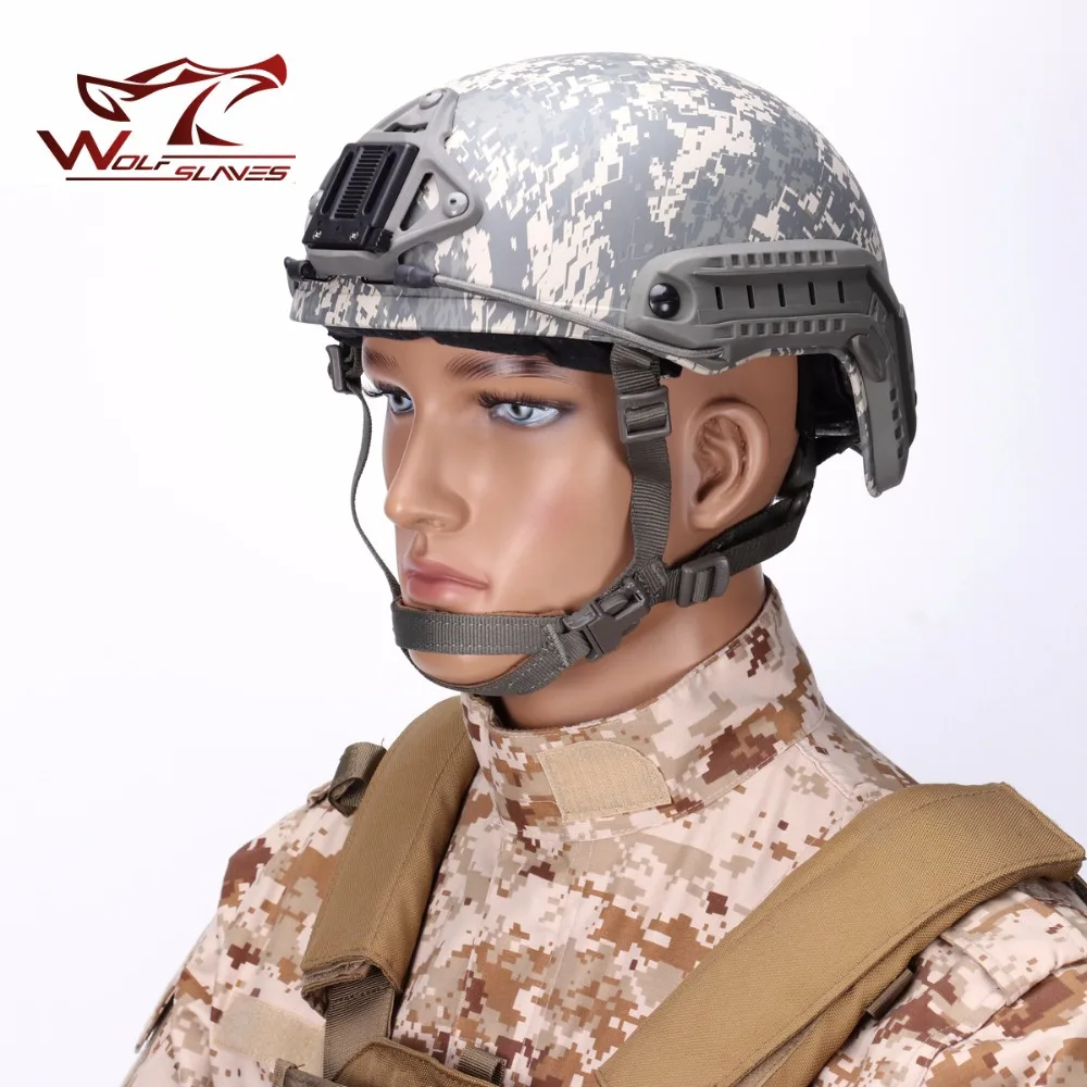 

FMA FAST MH Tactical Helmet Military Airsoft Head Cap Protector Paintball Gear ACU Digital Camouflage Hats Hunting Acceossories