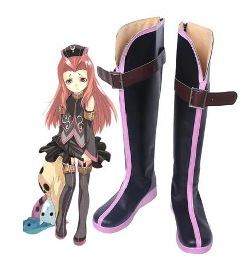 

Tales of the Abyss Arietta Cosplay Boots Shoes Halloween Carnival Cosplay Costume Accessories For Women Custom Made Shoes