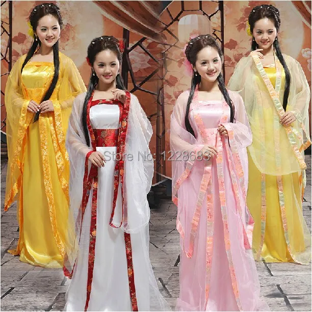 Traditional Women Tang Ancient Chinese Costume Beautiful Dance Hanfu Costume Princess Dynasty Opera Chinese Hanfu Dress