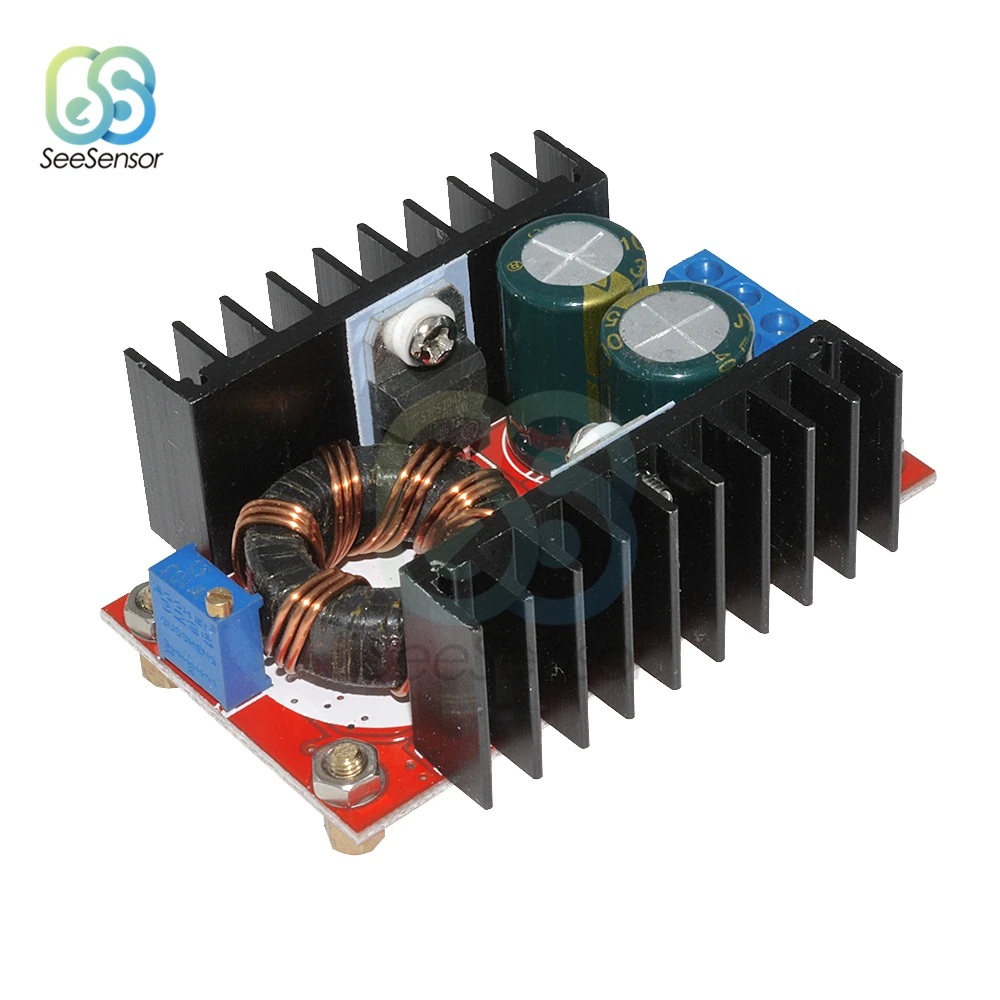 150W 10-32V to 12-35V 10A Adjustable Step Up Module Voltage Regulator DC DC Boost Converter Car Power Supply LED Driver Charger