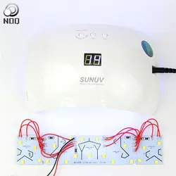 NOQ SUN8 Lamp For Nails Polisher Machine Repalceable Light Board Bulbs Nail Dryer 21 Leds Replace Light Sheet Nail Art Tool