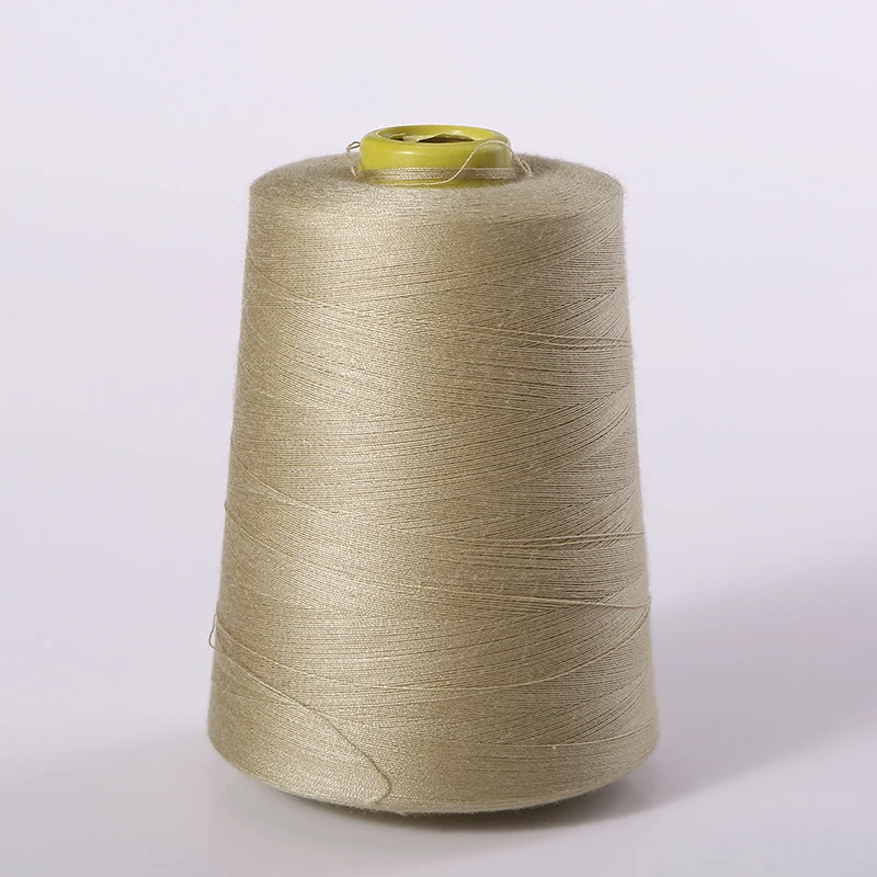 1pcs 8000 Yards khaki Industrial Overlock Sewing Machine Polyester Thread Sewing Line