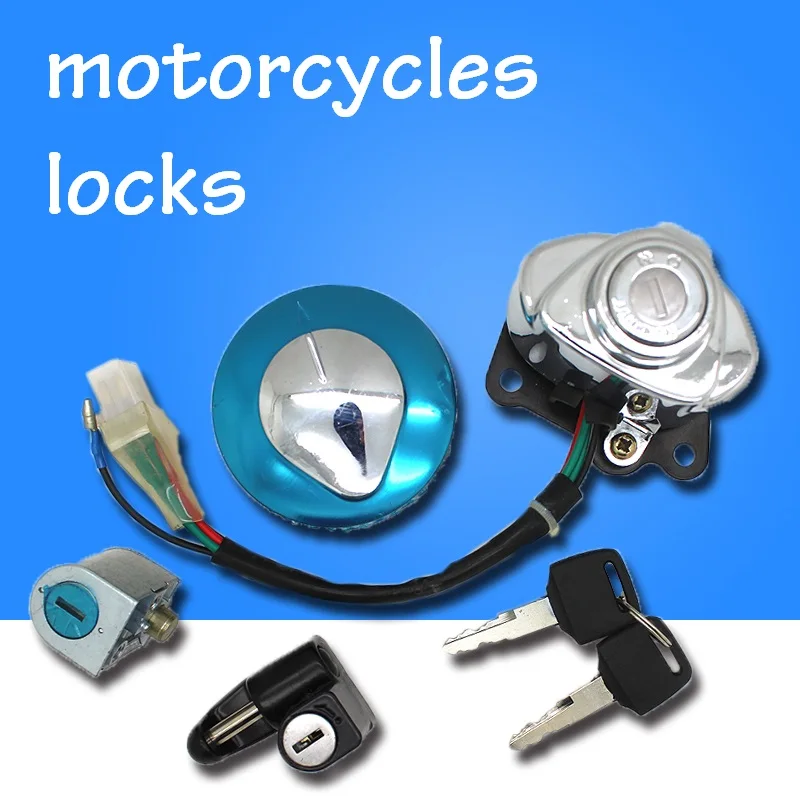 Motorcycle Ignition Fuel Gas Tank Cap Cover Lock For Honda CA250 Steed 400 600 Magna 250 VLX600 VLX400 Steed400