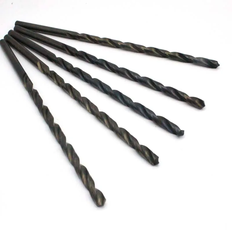 5pcs M2 9mm full grinding stainless steel special drill bit metal steel plate drill bit high speed steel drill bit