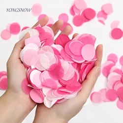 1000pcs Circle Shape Round Sprinkles Tissue Paper Confetti Boda Birthday Party Wedding Table Decoration Pinata Balloon Fillers