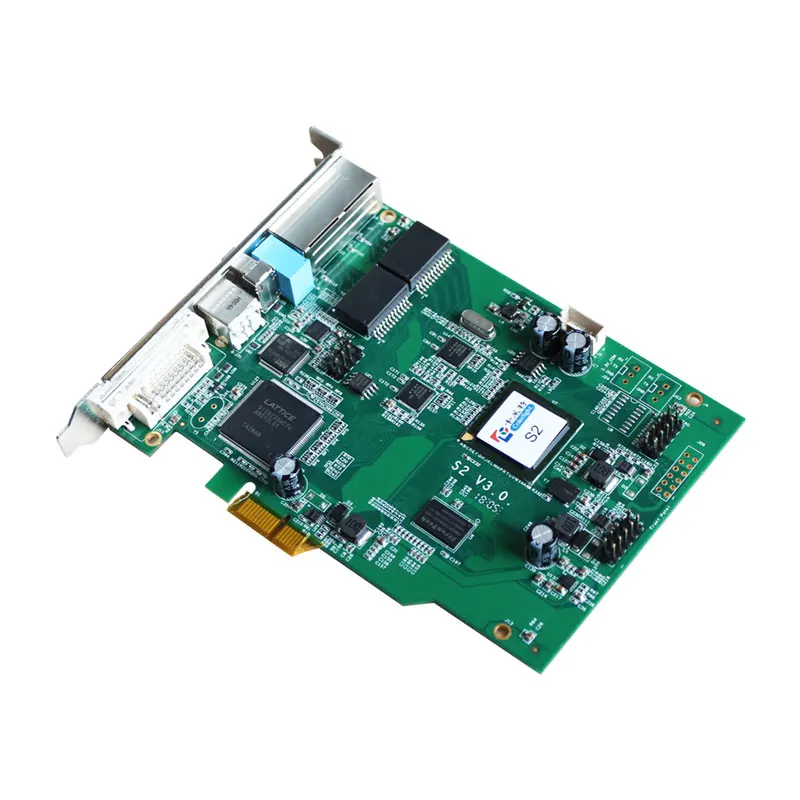 カラーledコントロールカード,カラーライト,s2ビデオスクリーン,レンタルステージスクリーン用送信カード,屋内および屋外