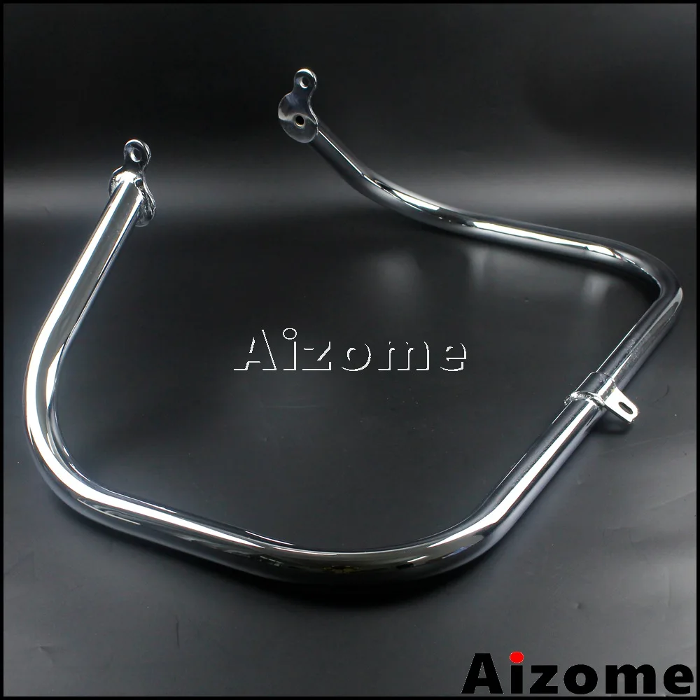 

For Tri Glide Ultra Classic 2009-2017 Chrome Engine Guard Crash Bar For Harley Touring Road Glide CVO Street Glide 2015-2017