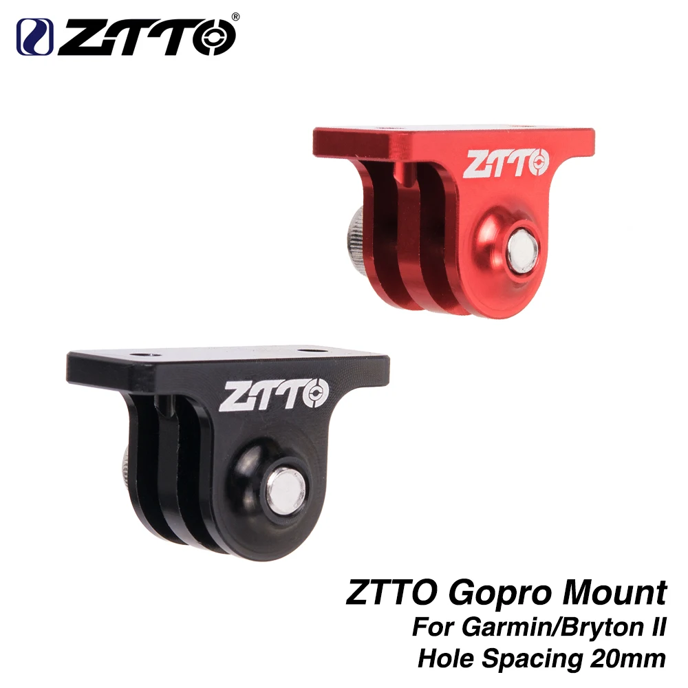 ZTTO GoPro Mount dla oryginalnego Garmin Bryton II 2 igpsport przedni komputer rowerowy GPS Combo uchwyt kierownica Adapter kamery