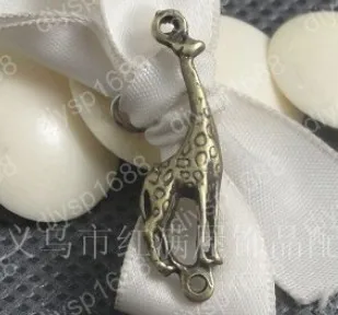 

Fashion Jewelry Findings Accessories charm pendant alloy bead Antique Bronze 27*10MM deer shape 200PCS JJA1434