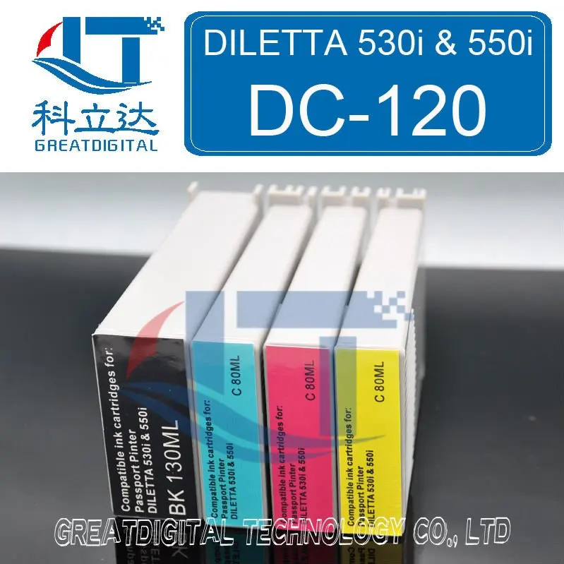 DC-120 Compatible Ink Cartridge for DILETTA 530i & 550i