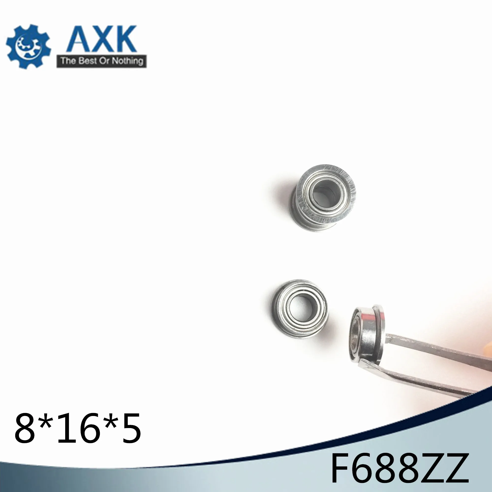 F688ZZ Bearing ABEC-5 (10PCS) 8*16*5 mm Flanged F688Z Ball Bearings F688 ZZ F618/8ZZ