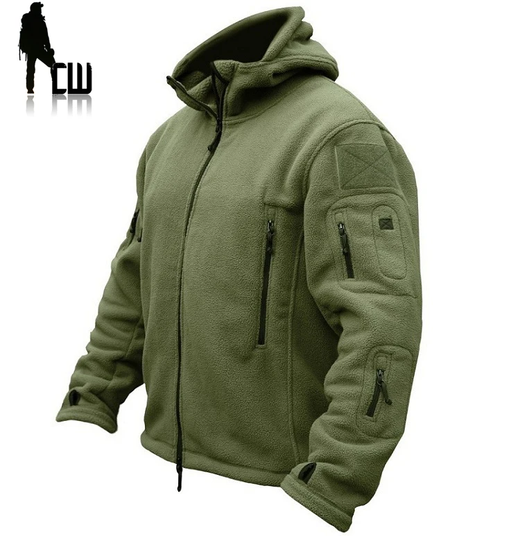 

TAD Military Tactical Outdoors Softshell Fleece Jacket Men US Army Sportswear Hunter Clothes Thermal Hike Casual Hoodie Jacket