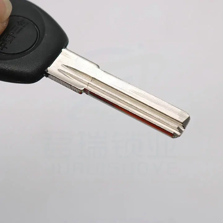 JF042 Sigle side Dimple key embryo House Key Replacement Length 43.7mm (10pcs) Free Shipping