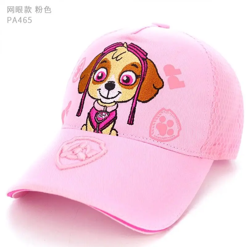 2024 Genuine PAW Patrol Children\'s baseball Hats Cotton Cute Caps Headgear Chase Skye Print Party Kids summer hat Children toy